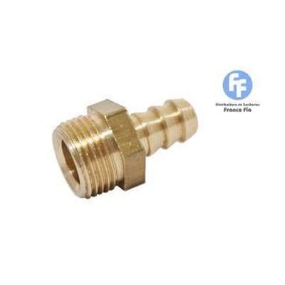 Racord Macho 1/8 X 5/16 Bronce Gas