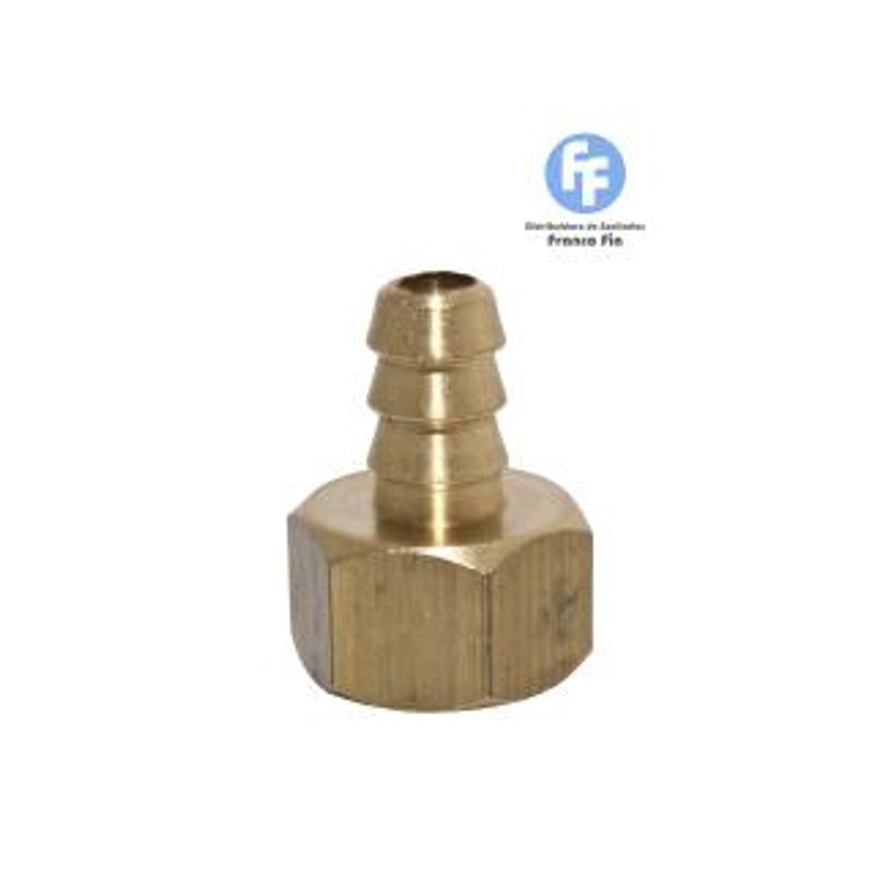 Racord Hembra 3/8 X 5/16 Bronce Gas