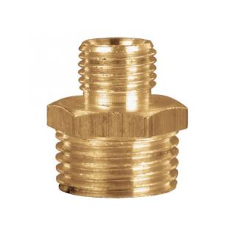 Reduccion Mm 3/8 X 1/4 Bronce Gas