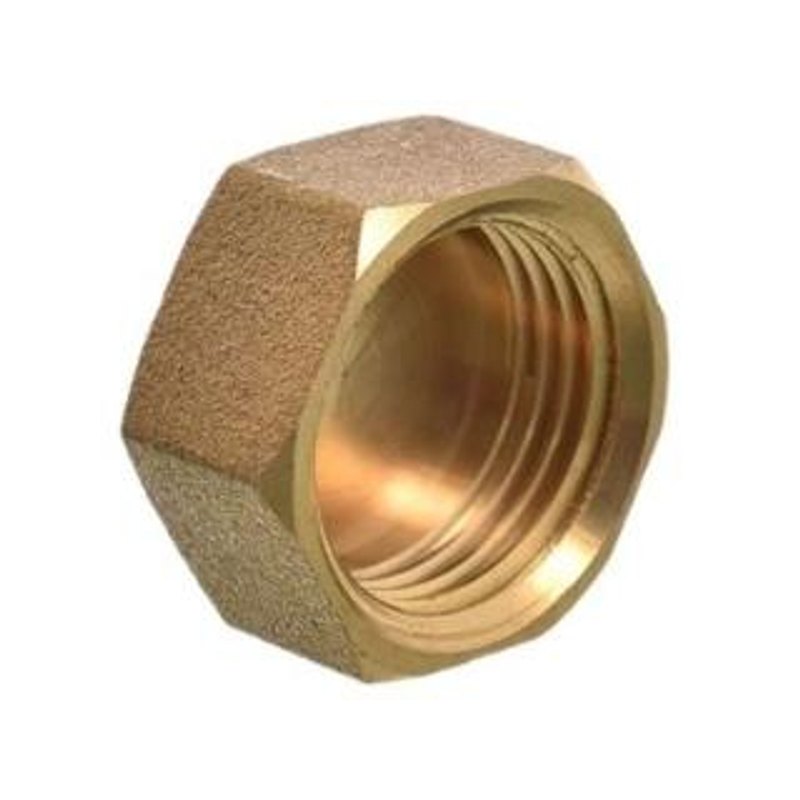Tapa Bronce Trafilado Hembra 1/4