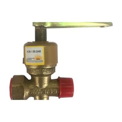 Llave Gas 1/2 Bronce Alarsa
