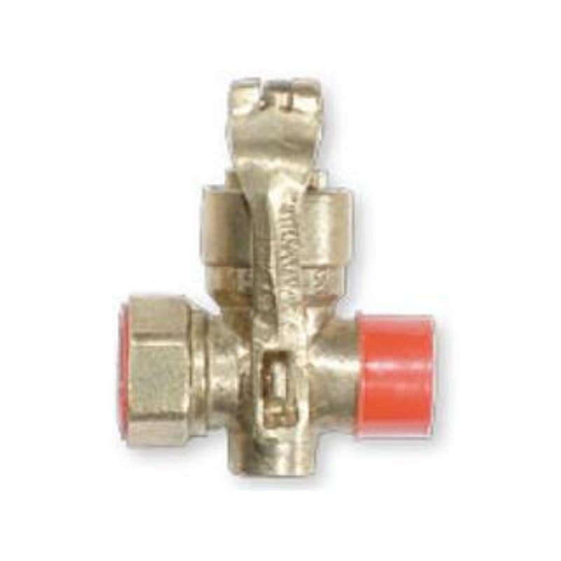 Llave Candado Hembra-Hembra 1 Bronce Alarsa