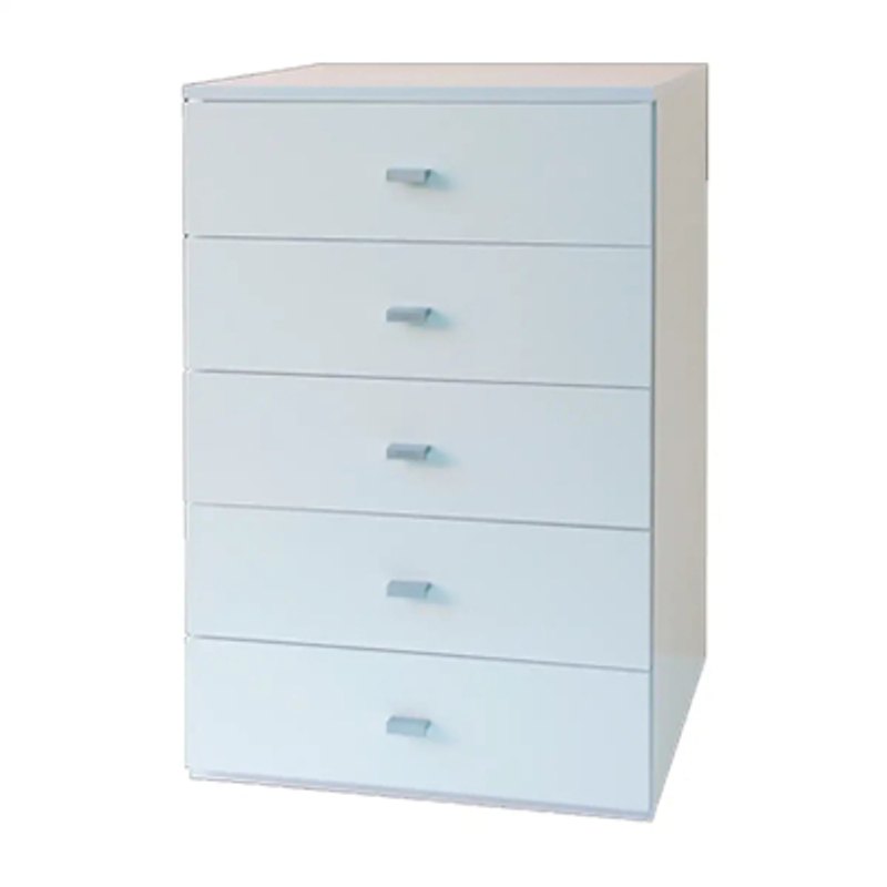 Cajoneras 5 Cajones Blanco Amube