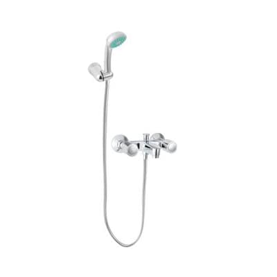 Grifería Ducha Exterior Con Transferencia Lx Huilen Cromo Aqualaf