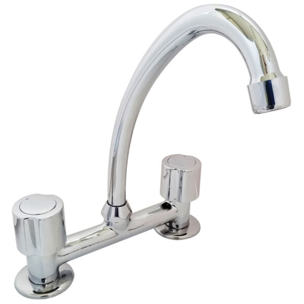 Grifería Cocina Mesada 7000 Cromo Aqualaf