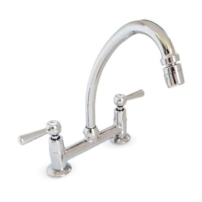 Grifería Cocina Mesada Itatí Lever Cromo Aqualaf