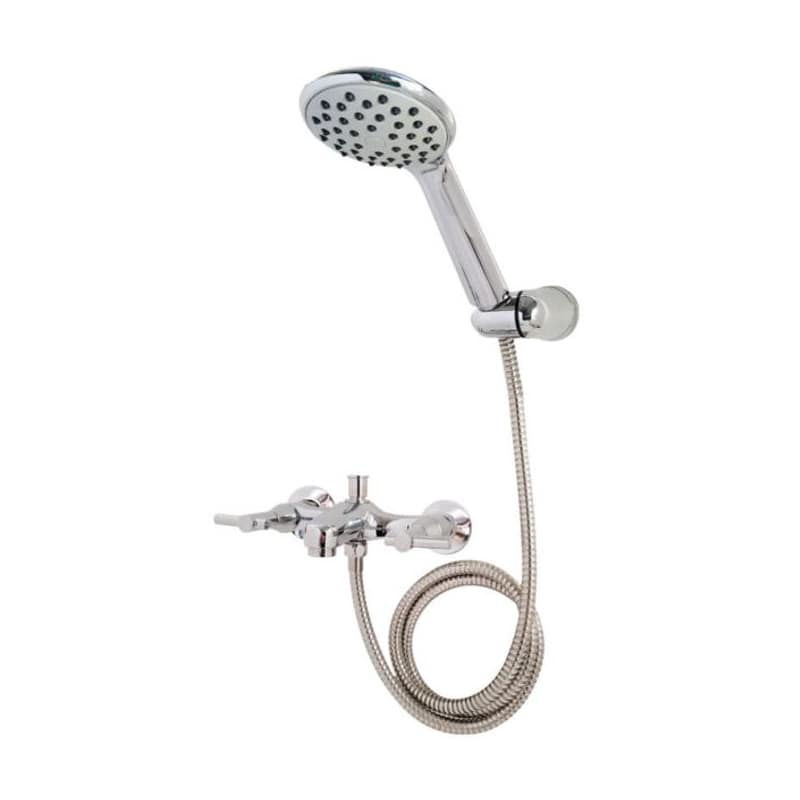 Grifería Ducha Exterior Con Transferencia Lx Aymara Lever Cromo Aqualaf