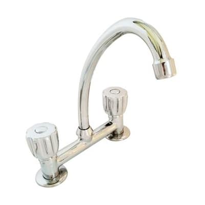 Grifería Cocina Mesada 6000 Cromo Aqualaf