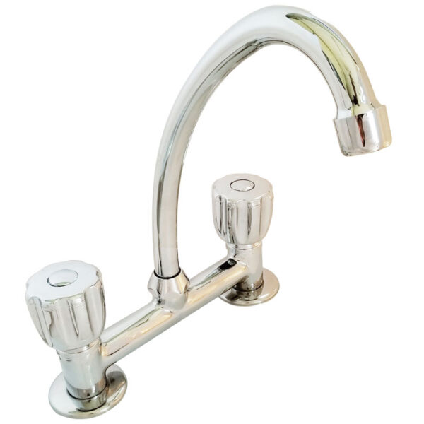 Grifería Cocina Mesada 6000 Cromo Aqualaf
