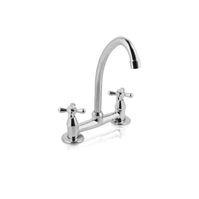 Grifería Cocina Mesada Liwen Cromo Aqualaf