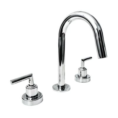 Grifería Lavatorio Aukan Lever Cromo Aqualaf