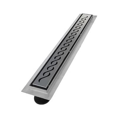 Desagüe Onda Mates 45Cm Gris Atrim