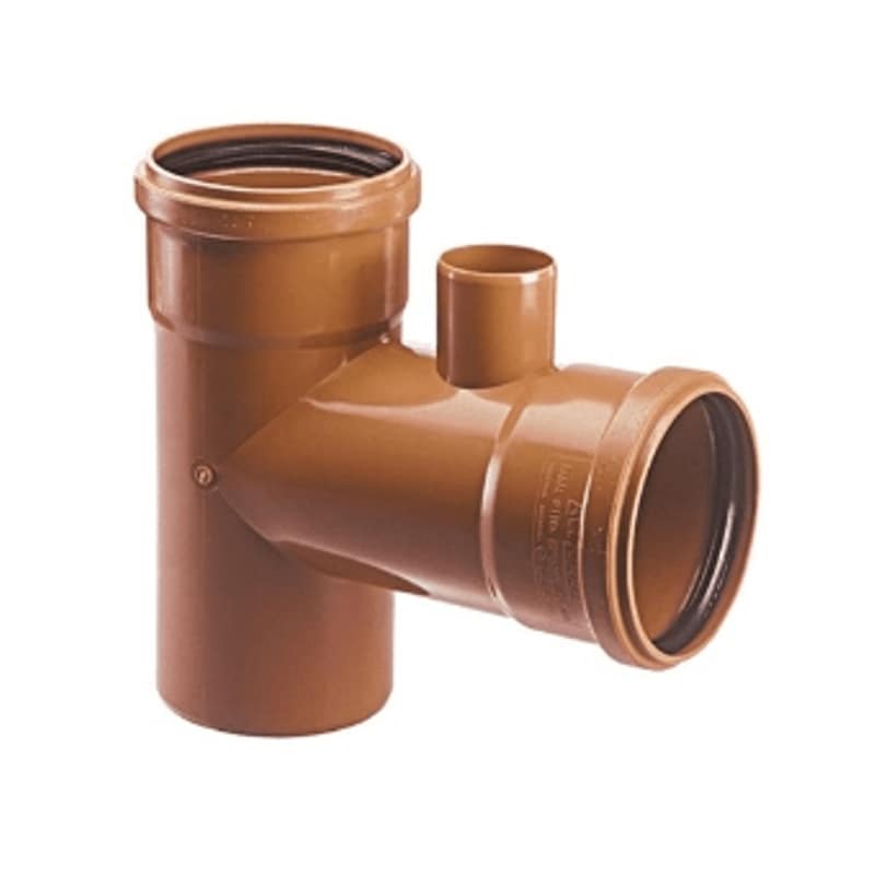 Ramal 90° 110X110 Macho-Hembra con Ventilacion 50 2050 Awaduct