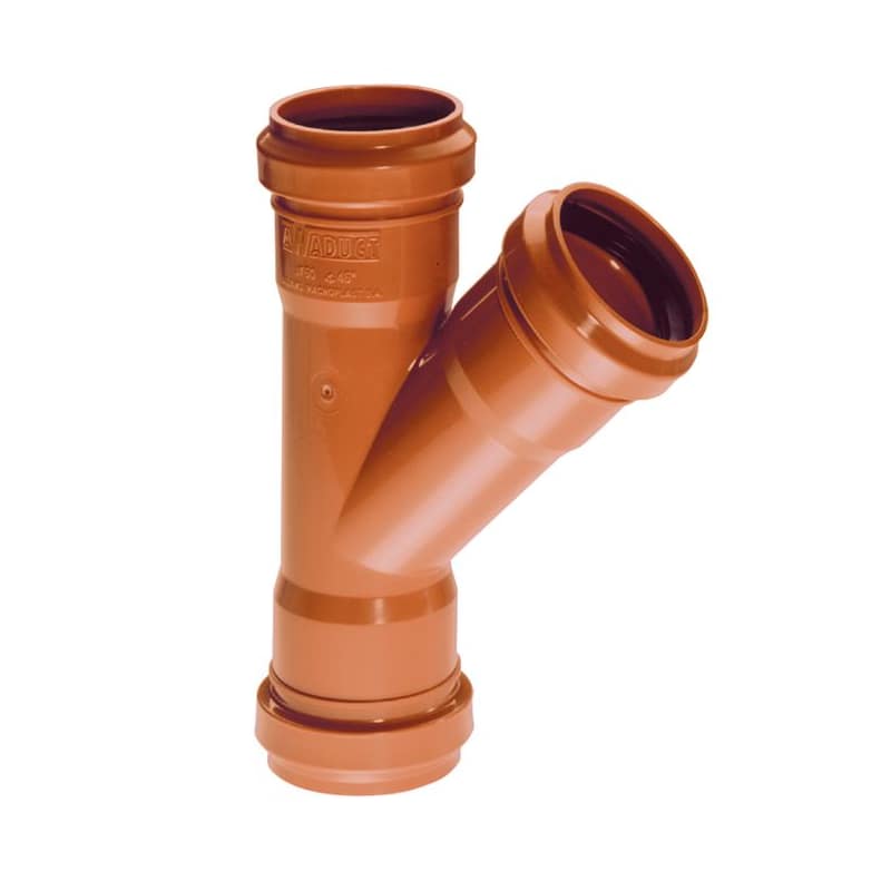 Ramal Simple 45° 40 X 40 Hembra-Hembra 2057 Awaduct