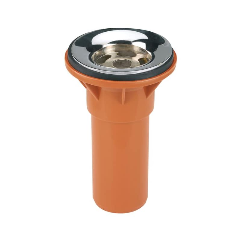 Sopapa Bañera Vertical 40 Bronce Cromado 4128 Awaduct