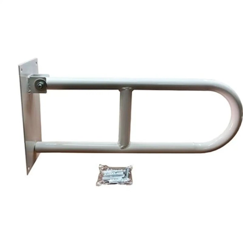 Barral Rebatible Corto 44Cm Blanco Econ Accesorios Patricio