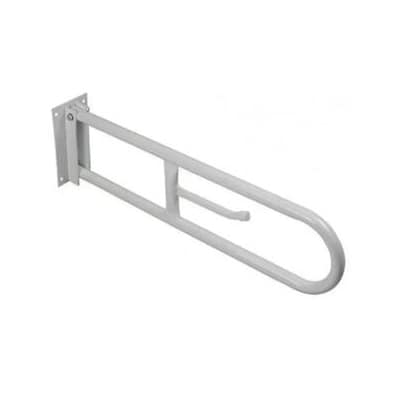Barral Rebatible 65Cm Blanco C/Portarollo Accesorios Patricio