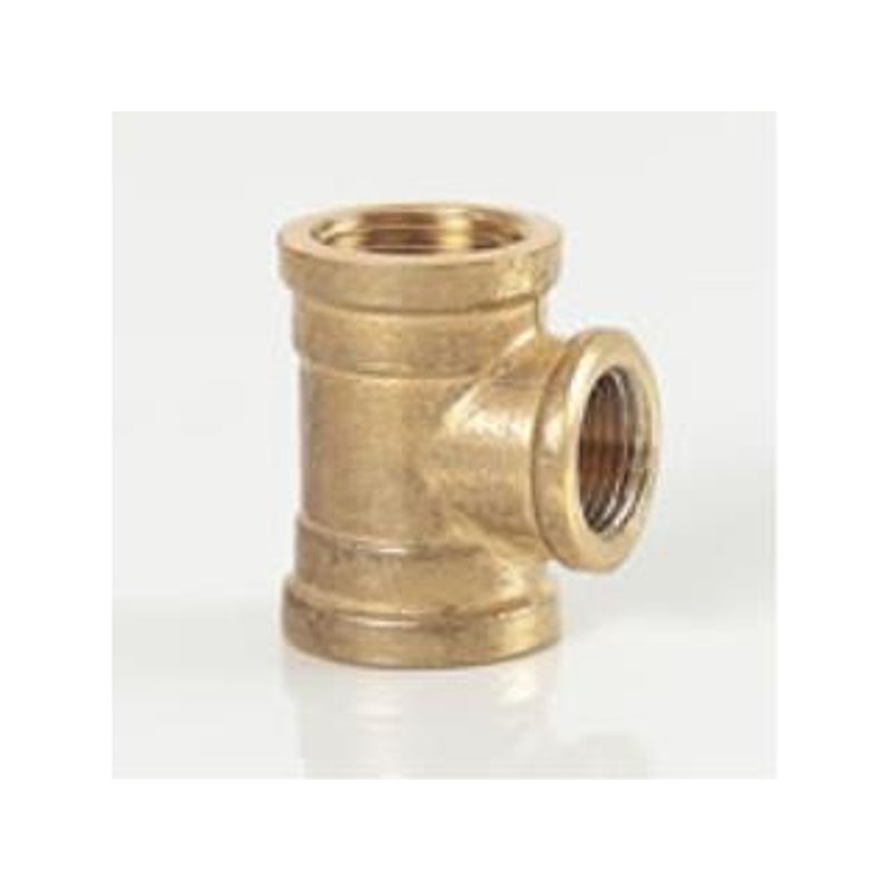 Bronce Tee Reduccion 3/4 X 1/2 Bronce Agua