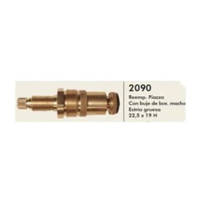 Cabezal Con Buje Bronce Macho Lavatorio Y Bidet 2090 Cabezales