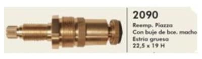 Cabezal Con Buje Bronce Macho Lavatorio Y Bidet 2090 Cabezales