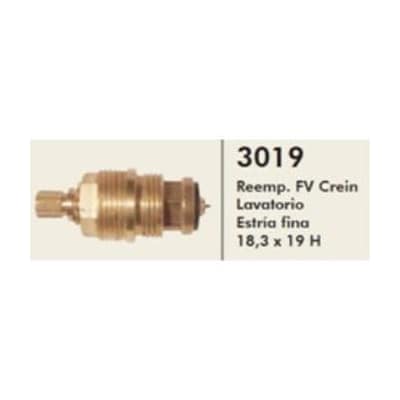 Cabezal Lavatorio Estria Fina 3019 Cabezales