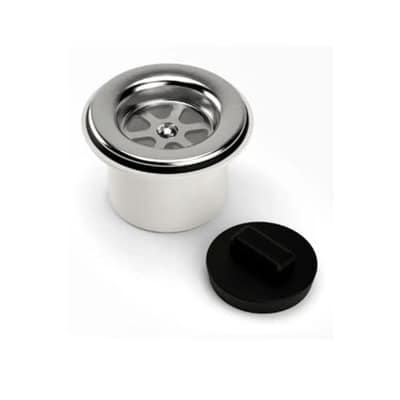 Sopapa Plástica Con Rejilla Metal 50 Mm Duke