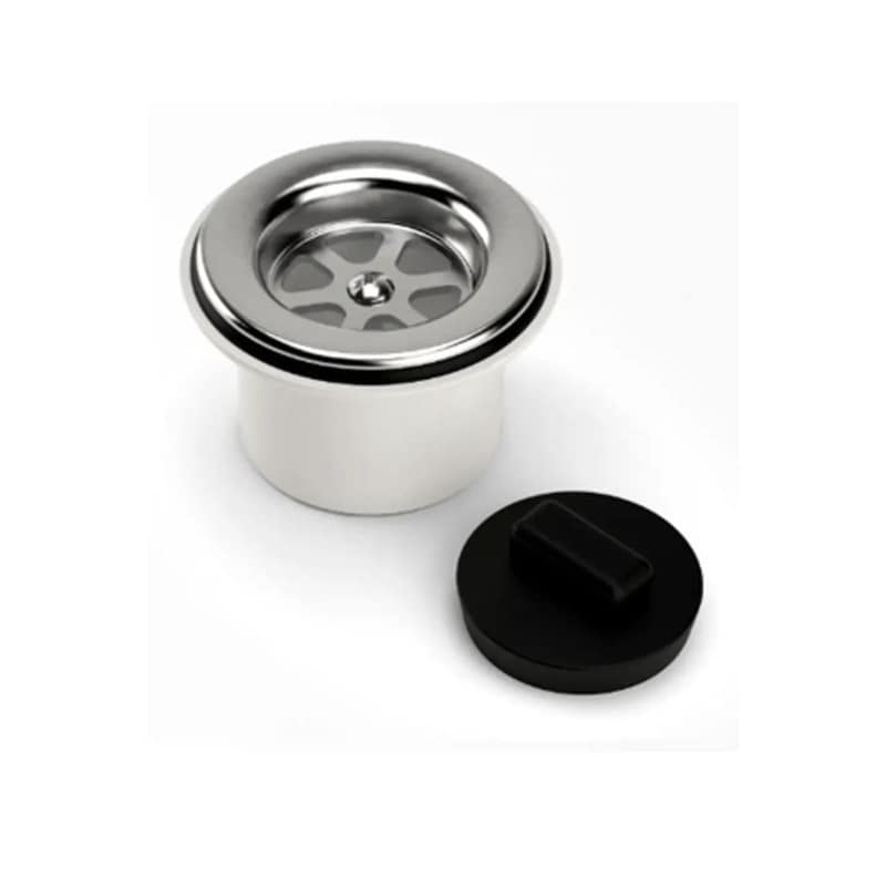 Sopapa Plástica Con Rejilla Metal 50 Mm Duke