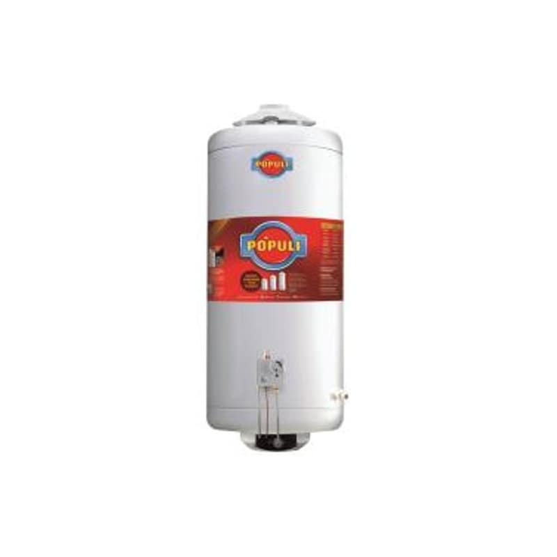 Termotanque Populi 45 Carga Superior Gas Ecotermo