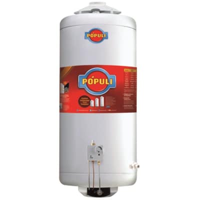 Termotanque Populi 70 Carga Superior Populi Gas Ecotermo