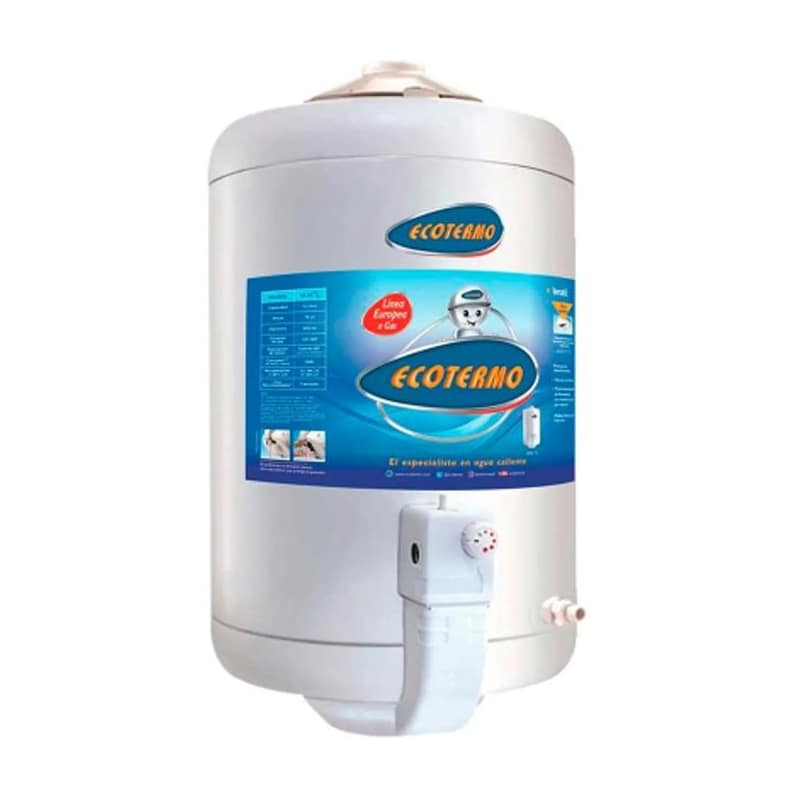 Termotanque Alta Recuperación 23 Gas Inferior Ecotermo