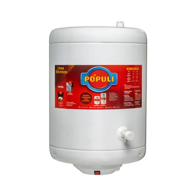 Termotanque Populi Electrico 53 Lt Inferior Ecotermo