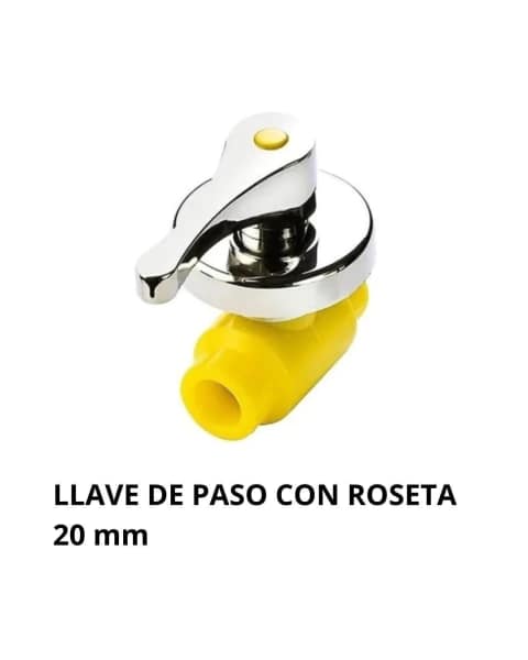 Llave Paso C/Ros.40 0207140 Fusiogas
