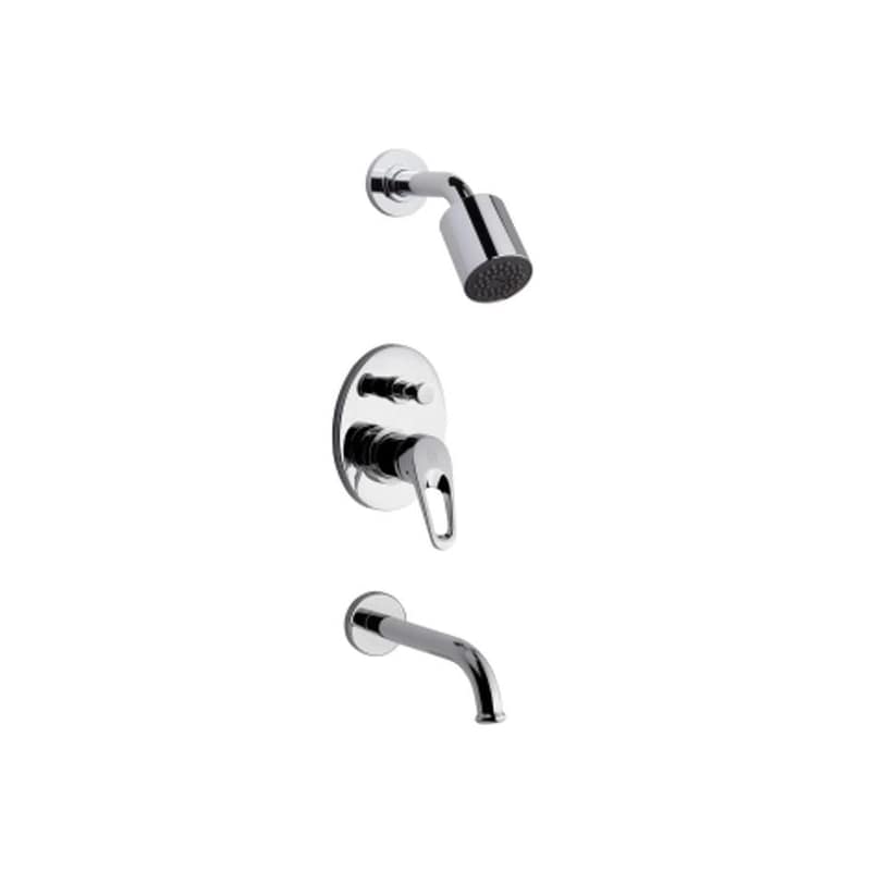 Grifería Monocomando Ducha Embutir Con Transferencia Sf 0106/B1 Fv