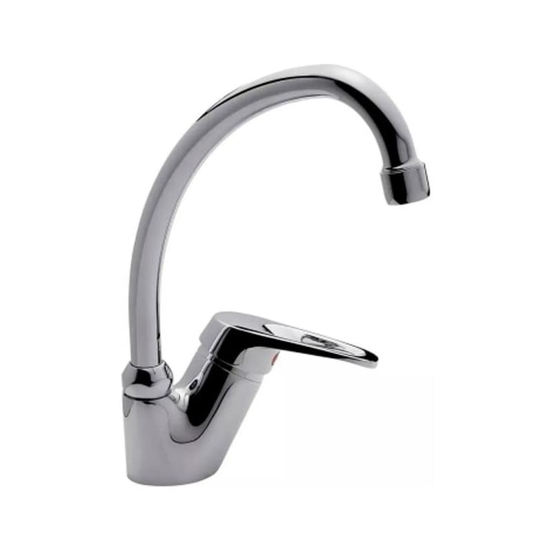 Grifería Monocomando Cocina Pico Alto Curvo B1 Cromo FV 0423/B1-CR