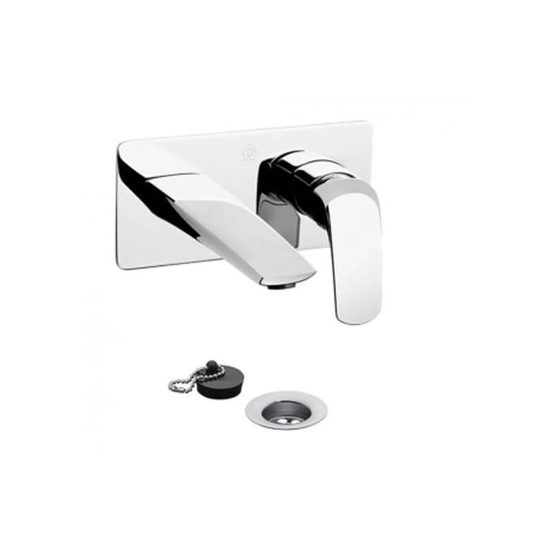Grifería Monocomando Lavatorio Pared Epuyen Cromo FV 0206/L2-CR