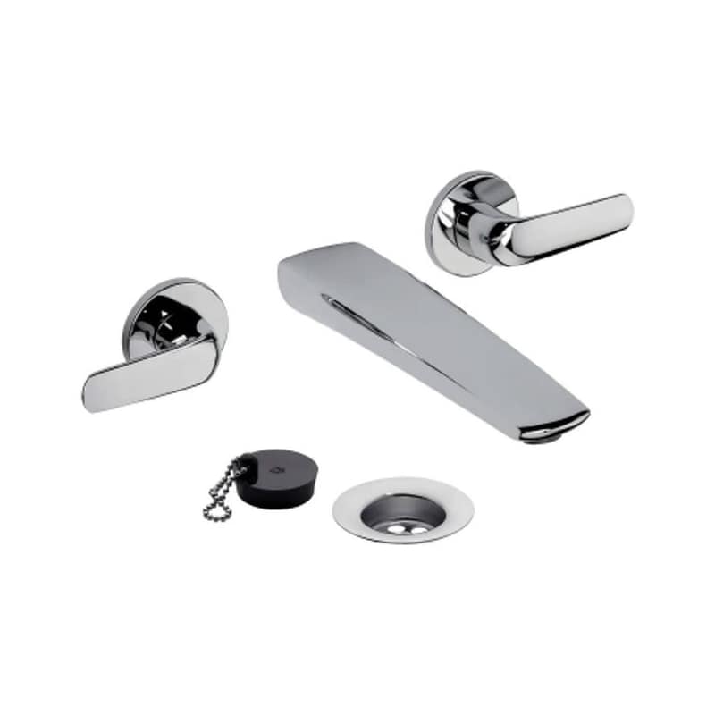 Grifería Lavatorio Pared Epuyen Cromo FV 0203/L2-CR