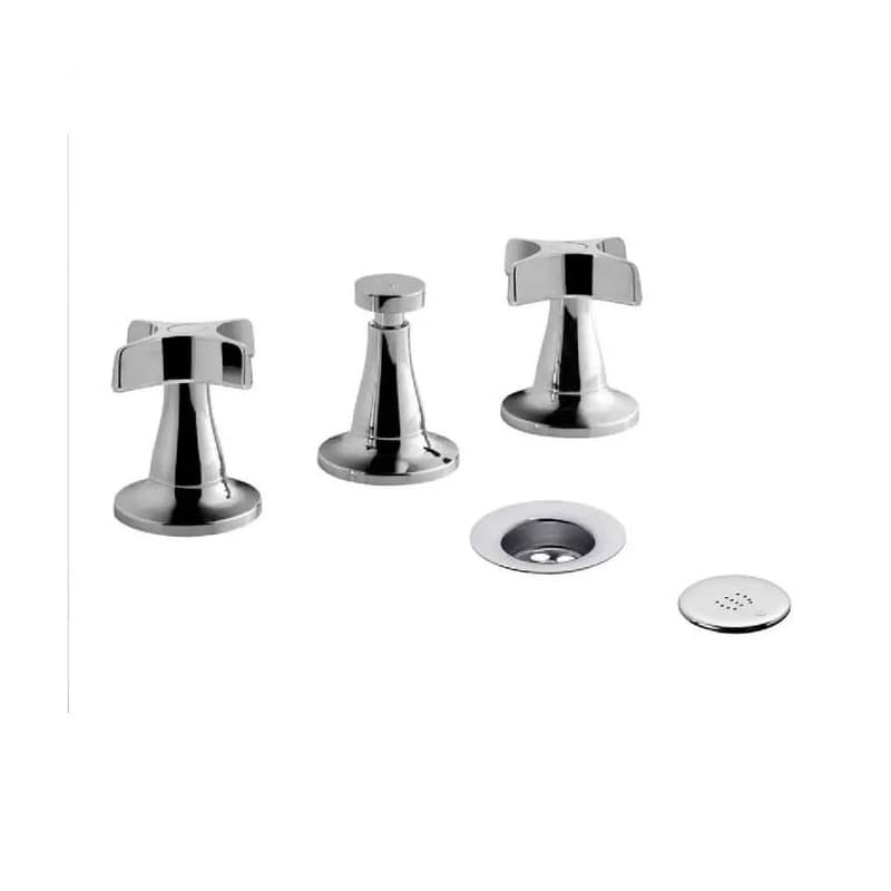 Grifería Bidet Petalo Cromo FV