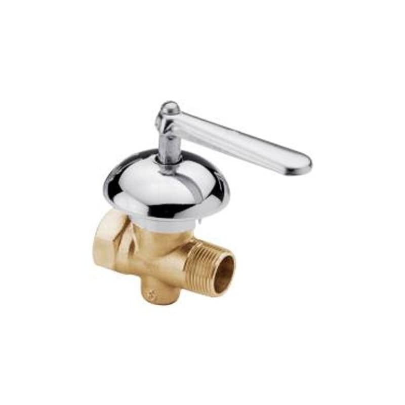 FV Llave Gas Aprobada Cromada Con Campana 3/4 FV