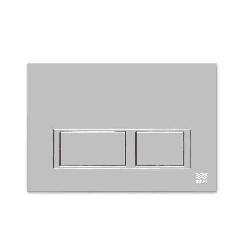 Tecla Dual Armonia Cromo 80230 Ideal