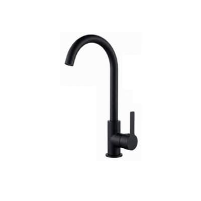 Grifería Monocomando Mesada Gf08 Negro Importados