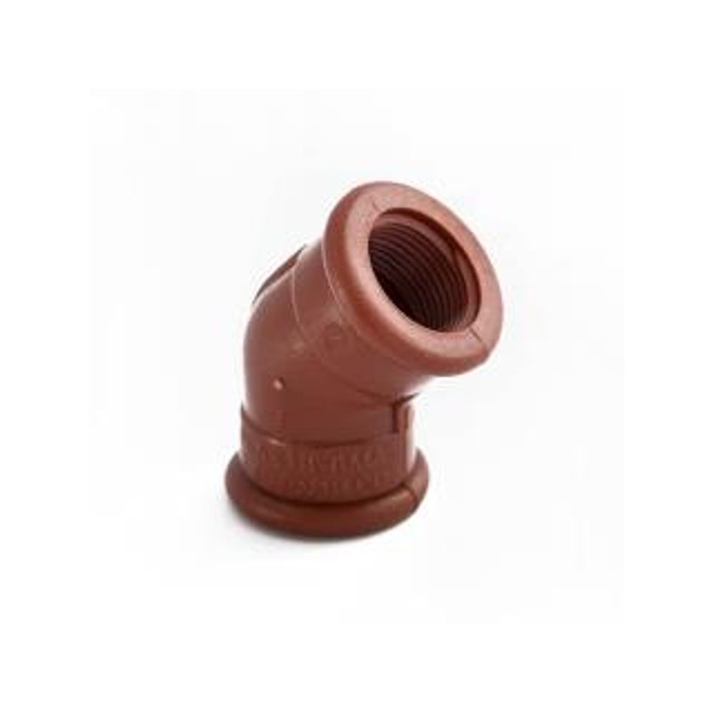Codo 45 Hembra-Hembra 3/4 J3L