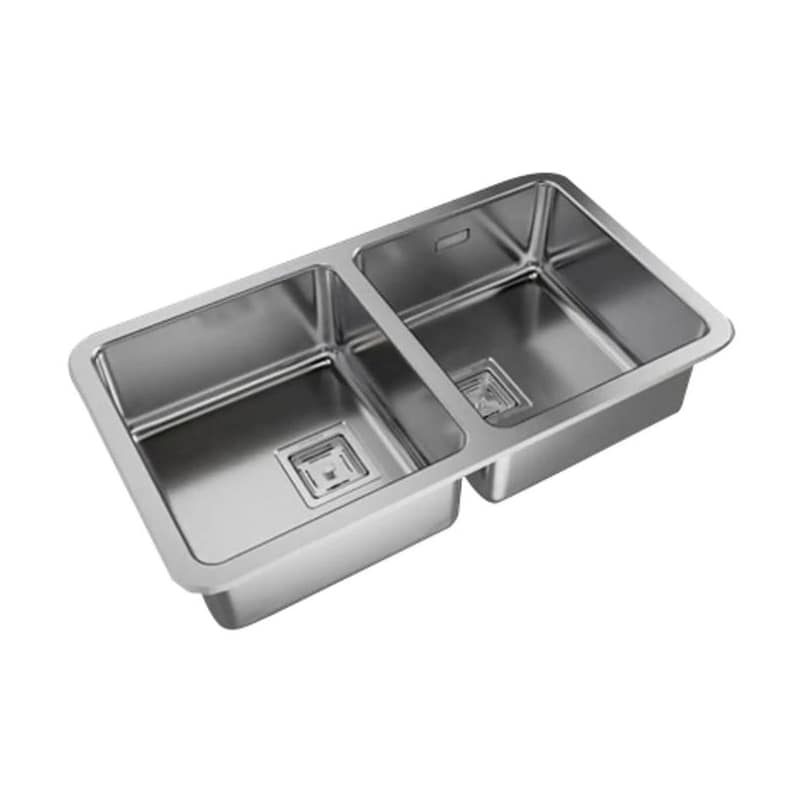 Bacha Doble Q084A 84X56X17.5 Johnson Acero