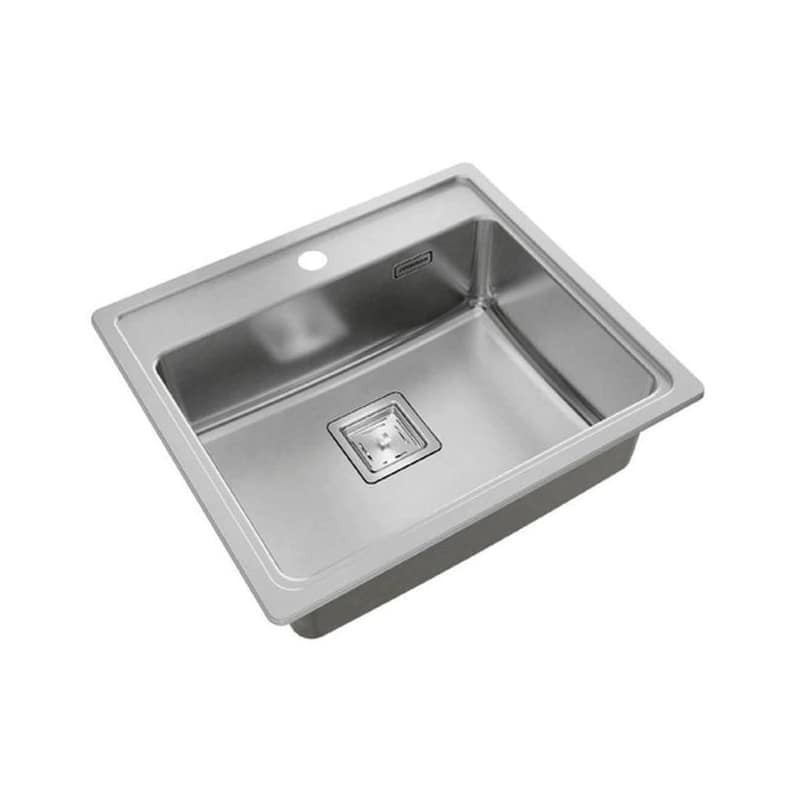 Bacha Simple Q55 48,9X 55,5X19 Johnson Acero