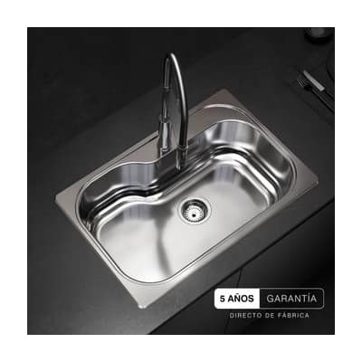 Bacha Luxor Si71 Sta Satinada 71X48X21 Johnson Acero