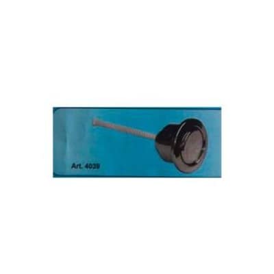 Boton Cromado Roca De Tapa 4039 Ml