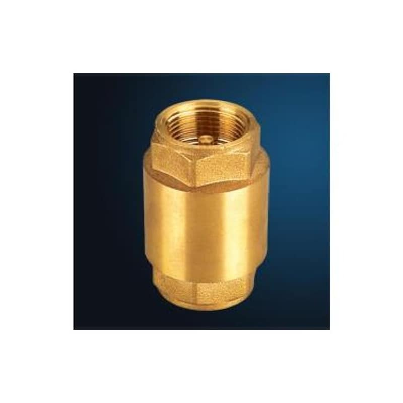 Válvula Retención Bronce Con Resorte 1 1/2 Megapol
