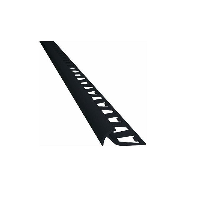 Moldumet Guardacanto PVC Negro Moldutex