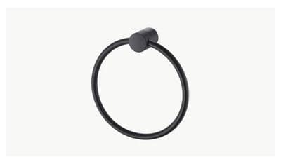 Toallero Aro Fabric Black 17020N Peirano