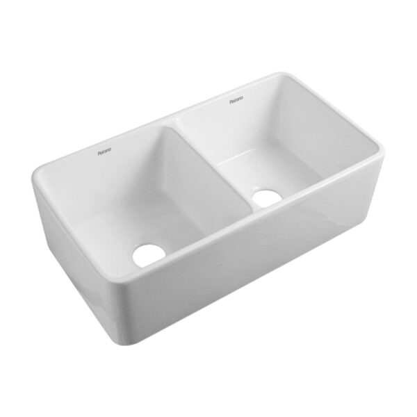 Bacha Apoyo 838X457X254 Con Desague Y Rejilla Blanca Peirano