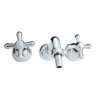 Grifería Juego Lavarropa Ares Cromo Peirano 744/CR